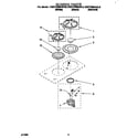 KitchenAid KGCT025AAL0 burner diagram