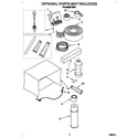 Whirlpool R514 optional parts (not included) diagram