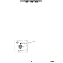 KitchenAid KGCT305BWH0 sealed gas burner assembly diagram