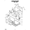 KitchenAid KEBI241BBL1 lower oven diagram