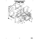 Roper FEP310BL0 internal oven diagram