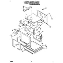 Whirlpool RB770PXBB1 lower oven diagram