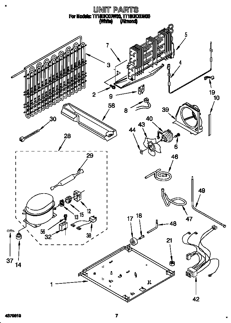 Estate TT18DKXDW00 unit diagram