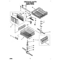 Whirlpool DU8960XB1 dishrack diagram