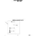 Whirlpool LSR6132BN0 miscellaneous diagram