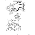 Whirlpool LSR6132BN0 machine base diagram