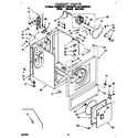 Whirlpool CE2950XYG1 cabinet diagram