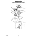 KitchenAid KGCR025BAL0 burner diagram