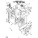 Whirlpool CEE2990AN1 cabinet diagram