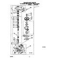 Whirlpool 6MAL5143AW0 gearcase diagram