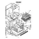 Whirlpool RS670PXV0 oven diagram