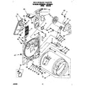 Whirlpool LER7858AN1 bulkhead diagram