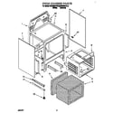 KitchenAid KERI500YAL2 oven chassis diagram
