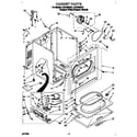 Whirlpool LGC7858AZ1 cabinet diagram