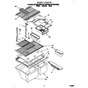 Whirlpool 8ET18ZKXDW00 shelf diagram