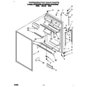 Whirlpool 8ET18ZKXDW00 refrigerator door diagram