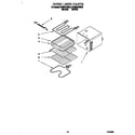 KitchenAid KEBI241BBL2 oven liner diagram