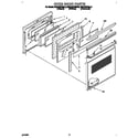 KitchenAid KDDT207BBL5 oven door diagram