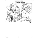 Whirlpool LET7646AZ1 bulkhead diagram