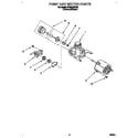 Whirlpool DP840CWDB0 pump and motor diagram