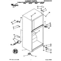 Whirlpool ET14JMYDN00 cabinet diagram