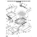 Whirlpool JLAIC5053 evaporator, ice cutter grid and water diagram