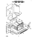 KitchenAid KEBS207BWH2 lower oven diagram