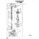KitchenAid KAWE578BAL1 gearcase diagram