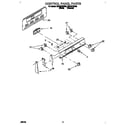 Whirlpool RF370PXDW0 control panel diagram