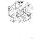 Whirlpool RF370PXDW0 oven diagram