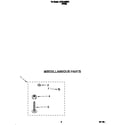 Whirlpool LST6132BW1 miscellaneous diagram