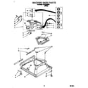 Whirlpool LST6132BW1 machine base diagram