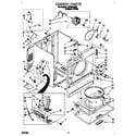 Whirlpool LGT6634AQ2 cabinet diagram