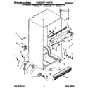 KitchenAid KTRS25QAWH00 cabinet diagram