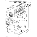 KitchenAid KTRS25QAWH00 icemaker diagram