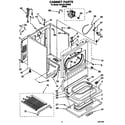 KitchenAid KGYW777BWH0 cabinet diagram