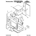 KitchenAid KEBS276BBL2 upper oven diagram