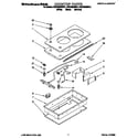 KitchenAid KGCR025BBL1 cooktop diagram