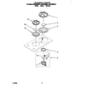 KitchenAid KGCR025BBL1 burner diagram