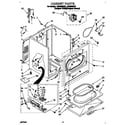 Whirlpool LGE9848BQ2 cabinet diagram