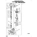 Whirlpool CAE2792AN0 gearcase diagram