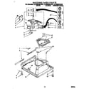 Whirlpool LLR6233AN0 machine base diagram