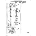 Whirlpool LLR6233AN0 gearcase diagram