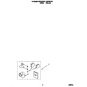 Whirlpool CSP2761AN1 dryer exhaust kit diagram