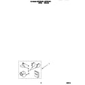 Whirlpool CSP2761AN1 dryer exhaust kit diagram