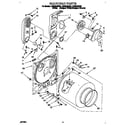 Whirlpool LGR6634DW0 bulkhead diagram