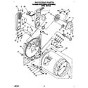 KitchenAid KGYW770BWH0 bulkhead diagram