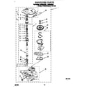 Whirlpool LSV8244DZ0 gearcase diagram