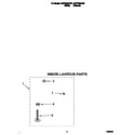 Whirlpool 6LSP8255AW1 miscellaneous diagram