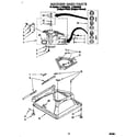 Whirlpool LLV8245DZ0 machine base diagram
